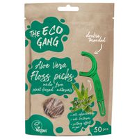 The Eco Gang Plant-Based Floss Picks - Aloe Vera Infused